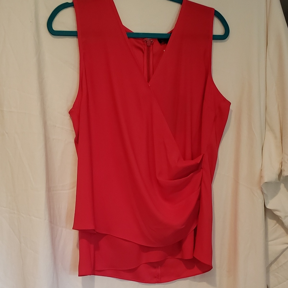 Goldray Lodge Faux Wrap Blouse SIZE: L